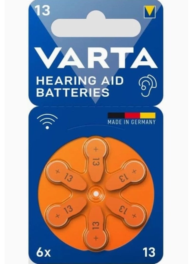 VARTA Hearing Aid Batteries Type 10-13-312-675, 1.45V, 6 Pieces - Image 3